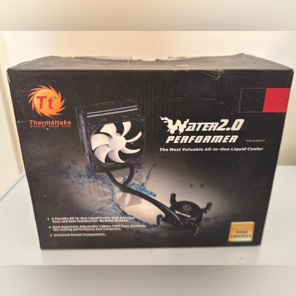 Thermaltake Water 2.0 Performer Liquid Cooler Heatsink AIO 120mm CPU
